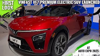 VinFast VF7 Premium Electric SUV Launched At Bharat Mobility Expo 2025 - Full Interior Exterior