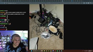 xQc found his old Chicken PC