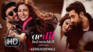 Ae Dil Hai Mushkil Trailer 2016 |  Aishwarya Rai  | Ranbir Kapoor | Anushka Sharma- Trailer Review