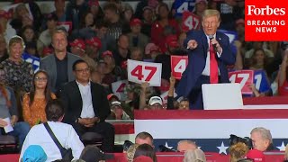 'Happy Tears': Donald Trump Acknowledges 'Passionate' Woman In The Audience Crying During Rally