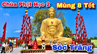 Chùa Quan Âm Linh Ứng Sóc Trăng Mùng 8 Tết Đông Du Khách Người Khó Khăn Nhận Quà | Khương Nhựt Minh