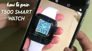 How to Pair T500 Smart Watch to your Smart Phone (FITPRO APP) | 2020 Philippines