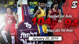 Hapoel Tel Aviv vs Maccabi Tel Aviv Highlights | 104 - 94 OT