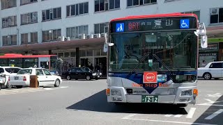 前面展望   新潟交通 BRT  新潟駅 → 青山