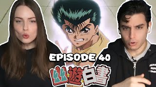 Yu Yu Hakusho Episode 40 Reaction | First Time Watching YYH – Yusuke's New Technique!