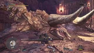 [MHW] 闘技大会09 ディアブロス\u0026ディアブロス亜種 ソロSランク ランス 07'44\