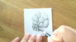 Zentangle® Pattern Wirlz