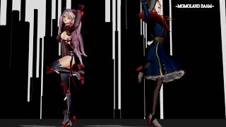 [ MMD Azur Lane ][KMS x HMS] MOMOLAND - BAAM