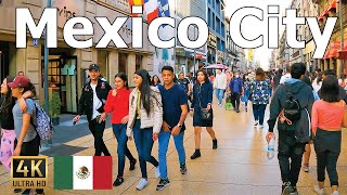 Mexico City 4K - Walking Tour in 2023 - CDMX 🇲🇽