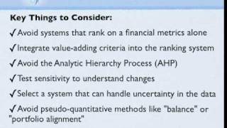 Project Ranking and Prioritization - The Heart of Project Portfolio Management