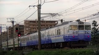 115系N32+N18編成　信越本線下り455M