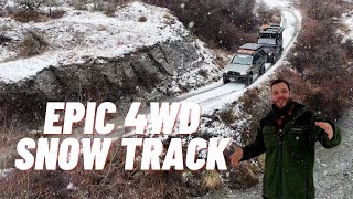 New Zealand's best 4WD track covered in SNOW!