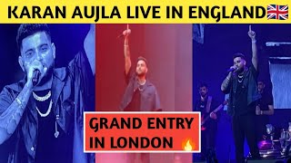 Karan Aujla Live Show In London | Karan Aujla Landon Live Highlights