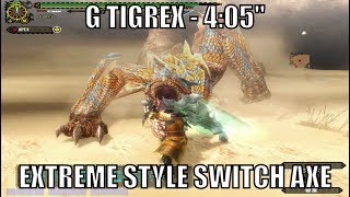 [MHFZ] - G Tigrex - 4:05\