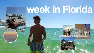 FLORIDA WEEK IN MY LIFE ☀️🌊 : beach days, shopping, coffee shops, going out