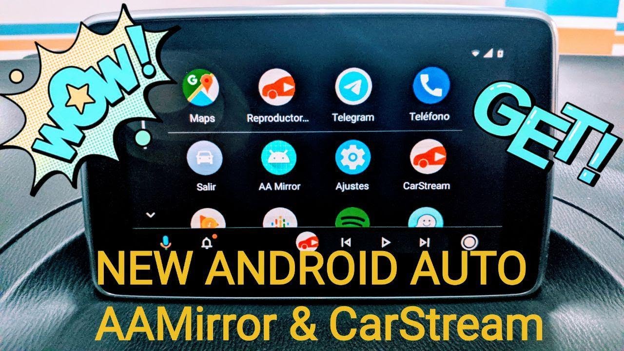 New Android Auto рџњџ Aamirror Carstream Youtube