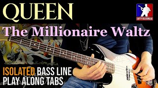 Queen - The Millionaire Waltz /// BASS ONLY [Play Along Tabs]