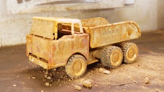 Rusty 1960's Structo Dump Truck - Amazing Restoration