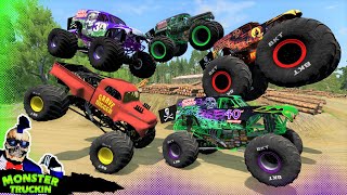 Monster Truck Mud Battle #17 | BeamNG Drive | Mace Mace Tv