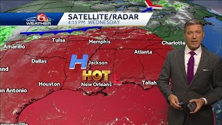 Possible record heat as fall begins