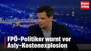 FPÖ-Landesrat ortet Mehrkosten bei Asylquartieren | krone.tv NACHGEFRAGT