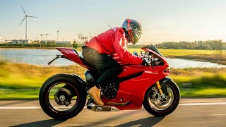 DUCATI PANIGALE 1199S FULL TERMIGNONI EXHAUST SOUND / FLY BY'S / REVS / START UP