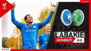 30. kārta: RFS 6:0 FK Metta (Labākie momenti)