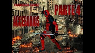 como hacer el traje de deadpool parte 4 accesorios