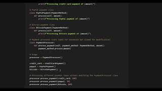 02 SOLID O: Open/Closed Principle with python