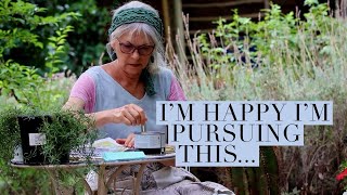 Summer means prickly pears / art progress / flapjacks / countryside slow living mini vlog