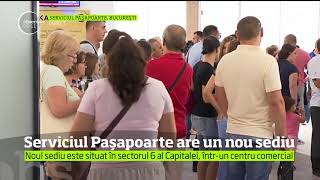 Serviciul Pașapoarte are un nou sediu, într-un mall din sectorul 6