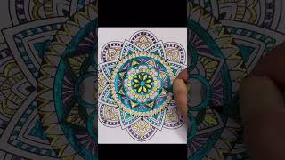 ASMR (3-8) Colouring 🖌️  Mandala 🖌️ Anti-Stress 🖌️ Relaxing 🖌️ Art \u0026 Glitter Markers 🖌️ Colour