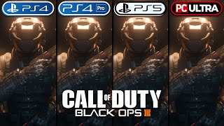 Call of Duty Black Ops 3 | PS4 - PS4 Pro - PS5 - PC Ultra | Graphics Comparison 4K