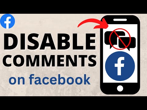 How to Disable Comments on a Facebook Post