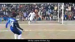 Ajmal Gk Save Penalty Kick Against Peshawar At Grassy Ground