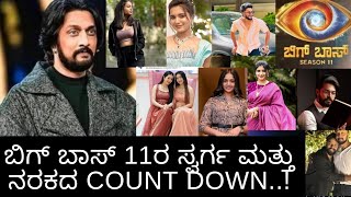 ಬಿಗ್‌ಬಾಸ್ ನಲ್ಲಿ  ಸ್ವರ್ಗ \u0026 ನರಕ ಟ್ರೈಲರ್  ತೋರಿಸಿದ Kiccha ಸುದೀಪ್ |BigBoss Season 11 ರ Contestants ಇವರೇ.?