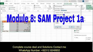 Shelly Cashman Excel 365/2021 | Module 8: SAM Project 1a | SC_EX365_2021_8a | Eastern Mobile