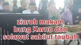 ziaroh makam bung Karno dan penajian  sabiluttaubah