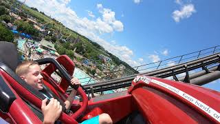 Sidewinder Roller Coaster - Ride along POV - Hershey Park (GoPro 7 Black)