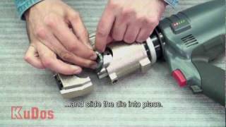 KuDos® Battery Operated Crimper HEC-32