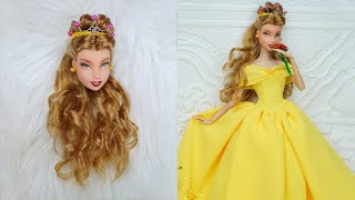 Gorgeous DIY Barbie Doll Dresses ❤️ Disney Princess Dress ❤️ Belle, Sleeping Beauty