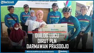 Dialog Lucu Dirut PLN Darmawan Prasodjo dan Pelanggan Baru