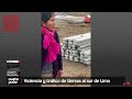 violence and land trafficking south of lima cuarto poder peru