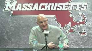 UMass MBB | Coach Frank Martin Press Conference vs St. Bonaventure | 02.15.25