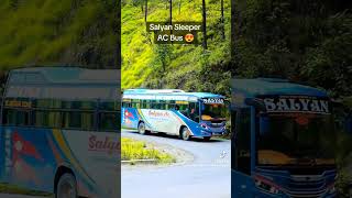 Aayo gize salyan sleeper AC bus #salyan