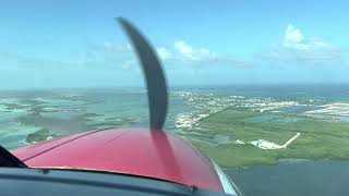 Tropic Air (9N) Flight 80 landing in San Pedro (SPR), Belize