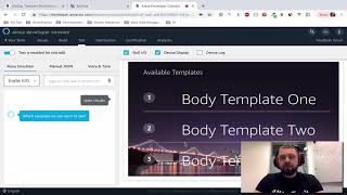 Creating Visual Templates for Amazon Show