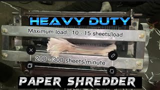 Customize Paper Shredder Machine #shredder #machine #learning #technique #paper #customize #amazing