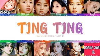 Ting ting Super Girls (슈퍼 걸스) \u0026 Star Pop (스타 팝) (Color coded) ANGELES ツ 천사 들