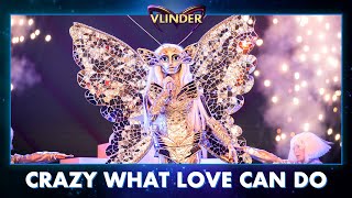 Vlinder - ‘Crazy What Love Can Do’ | The Masked Singer | seizoen 3 | VTM